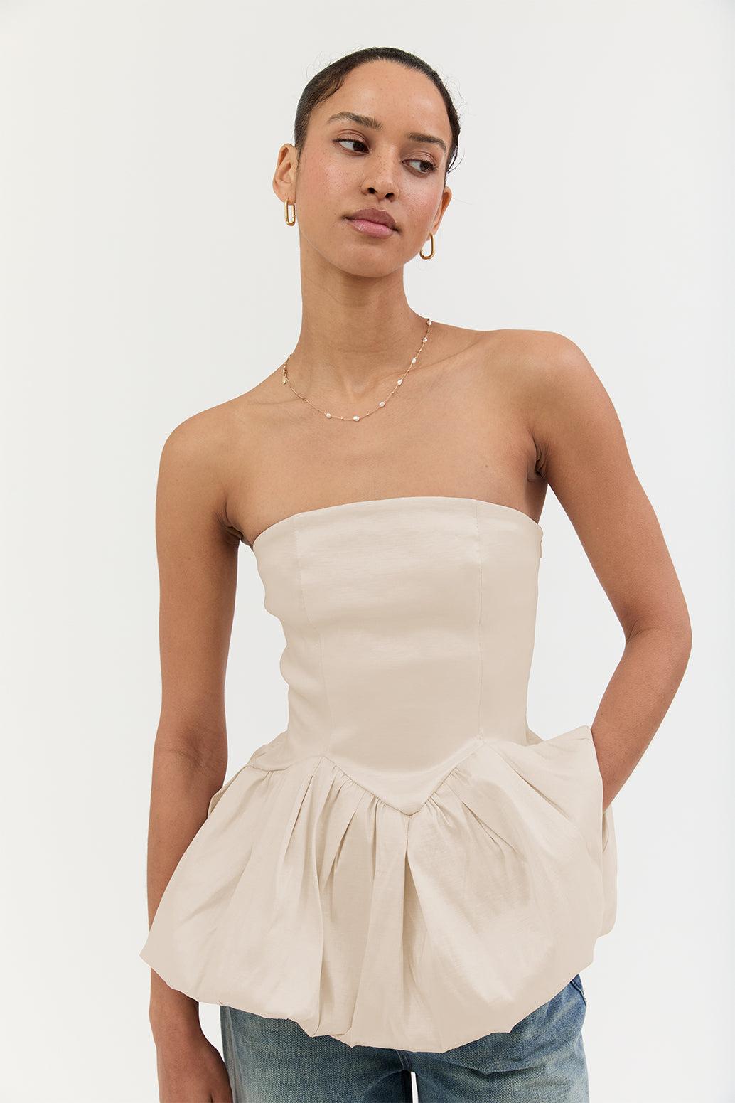 Zuri Bubble Tube Top