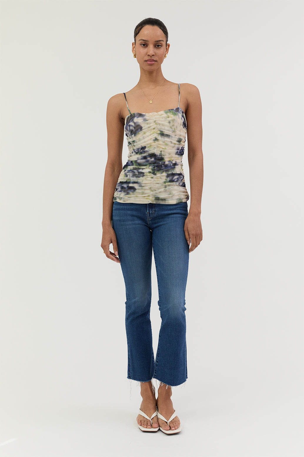Leanne Mesh Tie Dye Cami