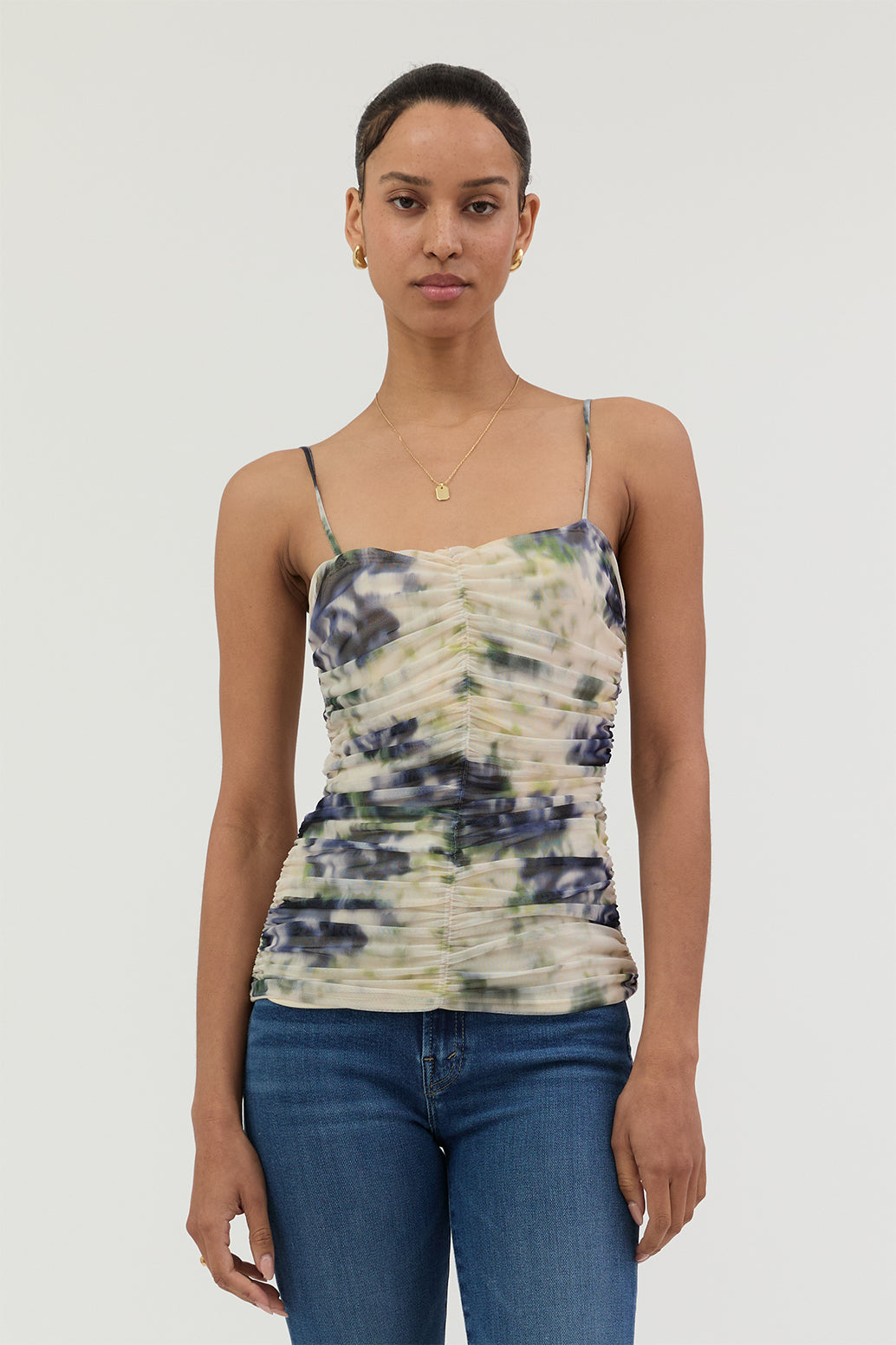 Leanne Mesh Tie Dye Cami