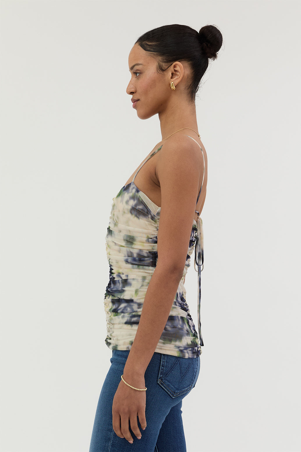 Leanne Mesh Tie Dye Cami