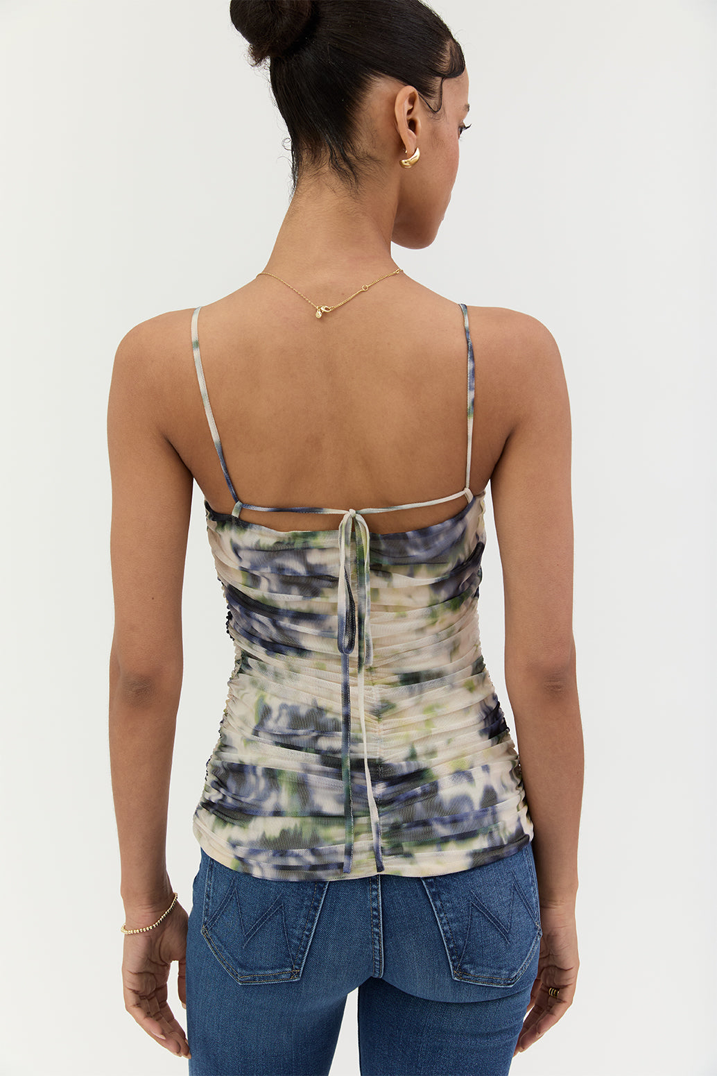 Leanne Mesh Tie Dye Cami