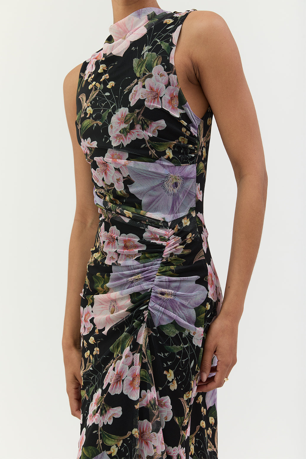#color_black purple floral